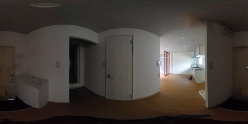 パノラマ画像玄関