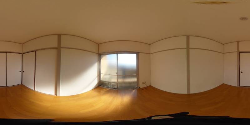 パノラマ画像洋室