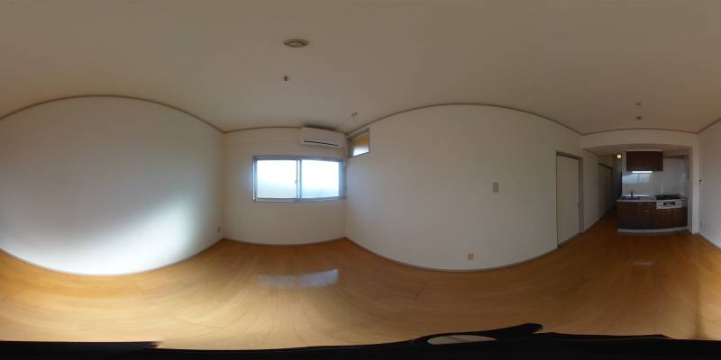 パノラマ画像リビング
