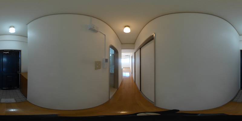 パノラマ画像玄関