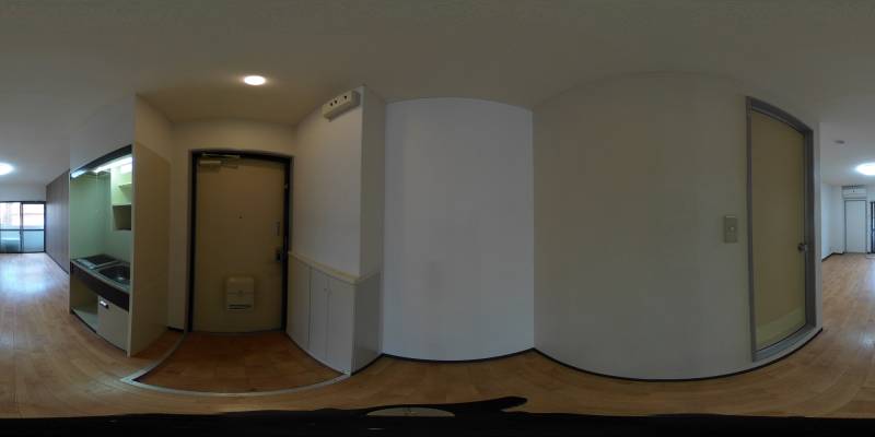 パノラマ画像玄関