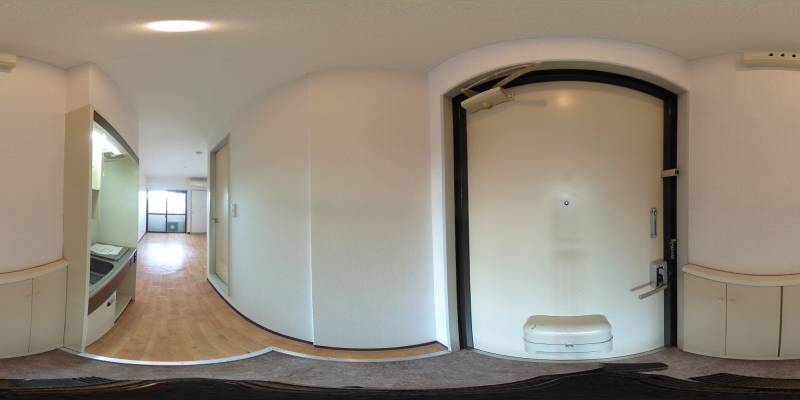 パノラマ画像玄関