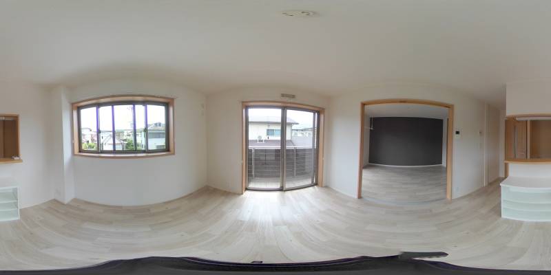 パノラマ画像リビング