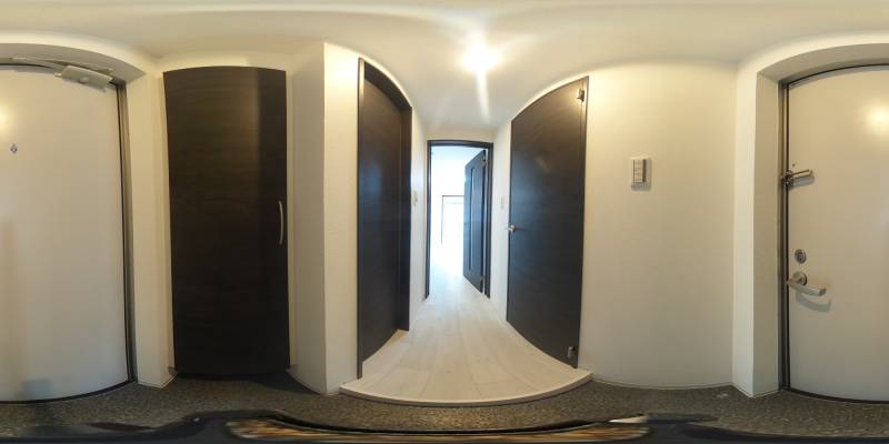 パノラマ画像玄関