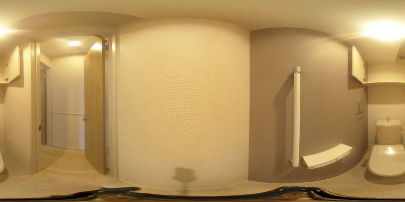 パノラマ画像トイレ