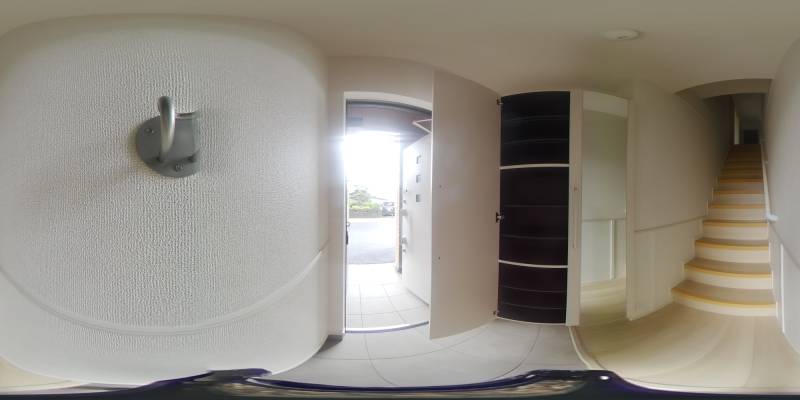 パノラマ画像玄関