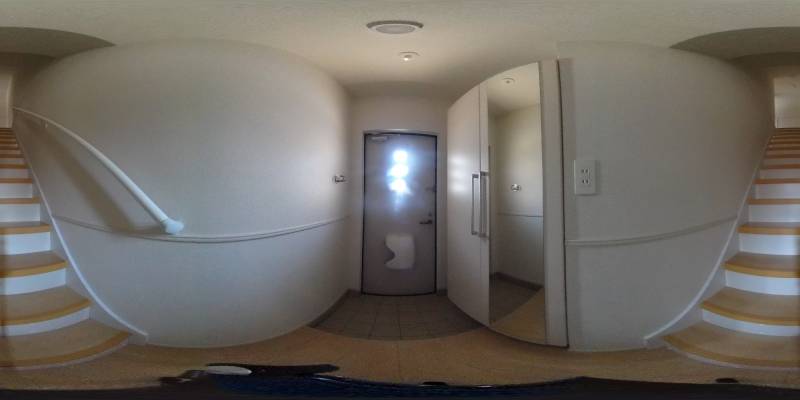 パノラマ画像玄関