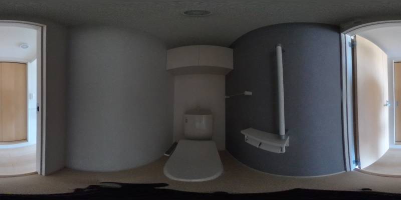 パノラマ画像トイレ