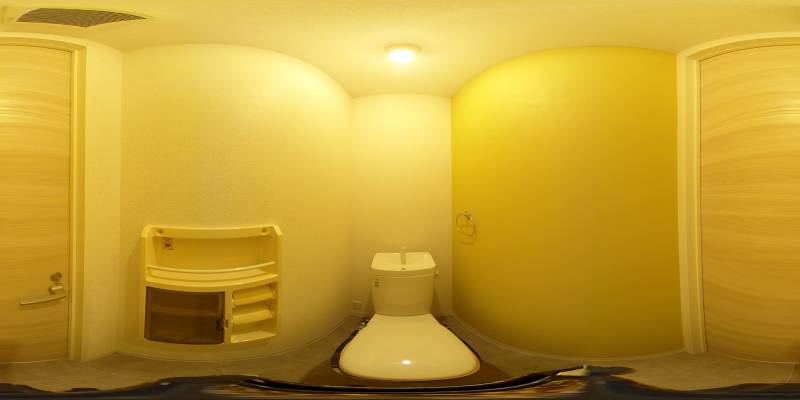 パノラマ画像トイレ