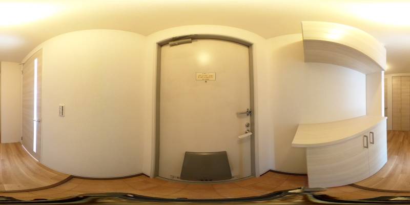 パノラマ画像玄関