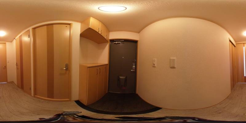 パノラマ画像玄関