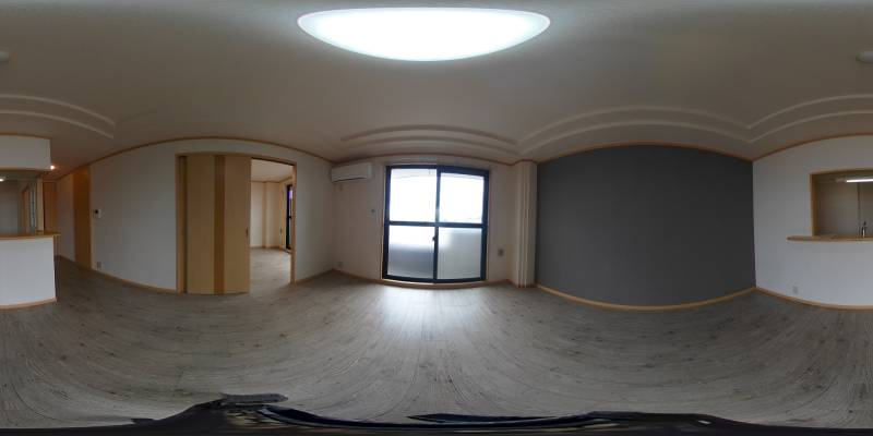 パノラマ画像リビング