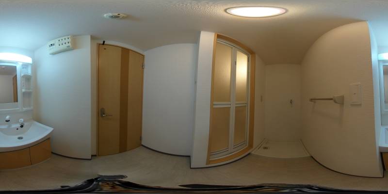 パノラマ画像洗面所