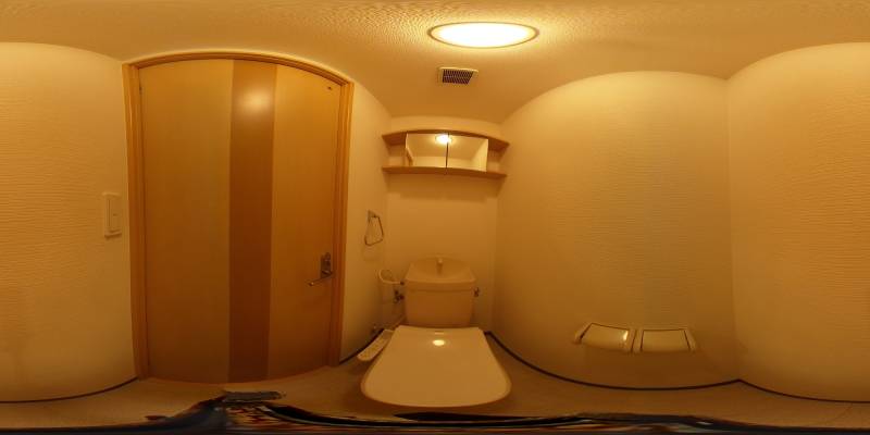 パノラマ画像トイレ