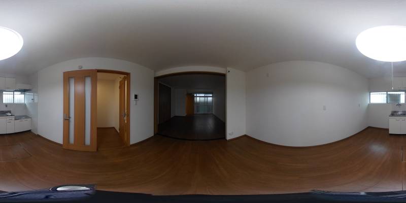 パノラマ画像リビング