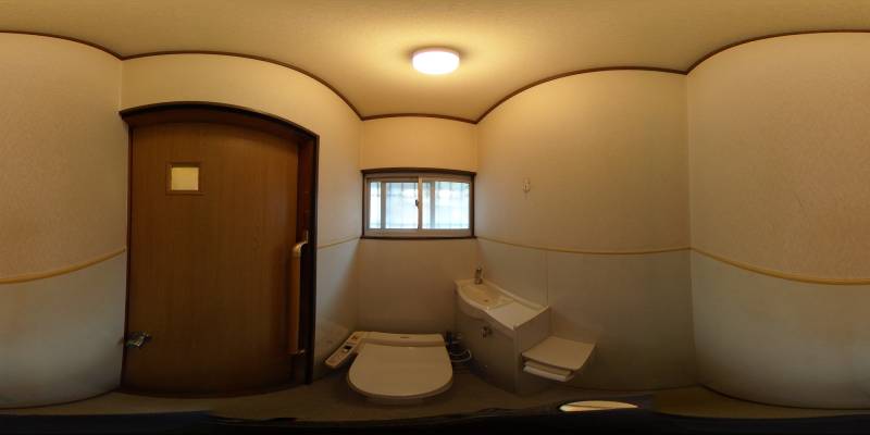 パノラマ画像トイレ