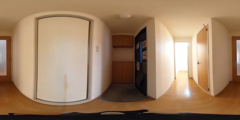 パノラマ画像玄関