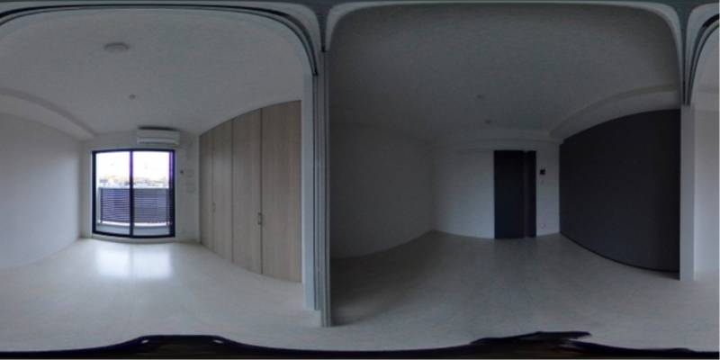 パノラマ画像洋室