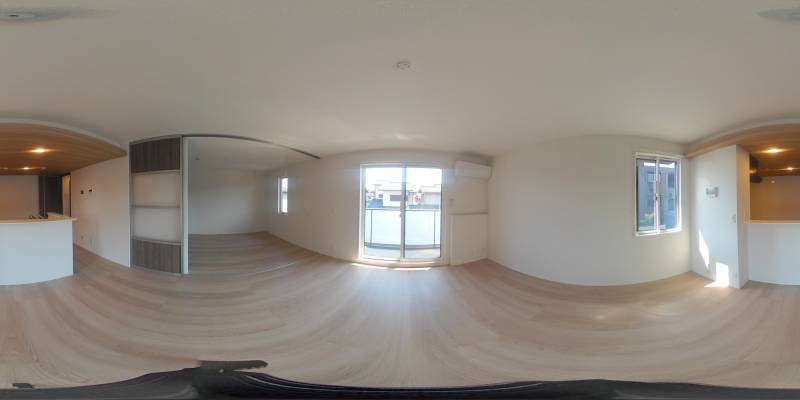 パノラマ画像リビング