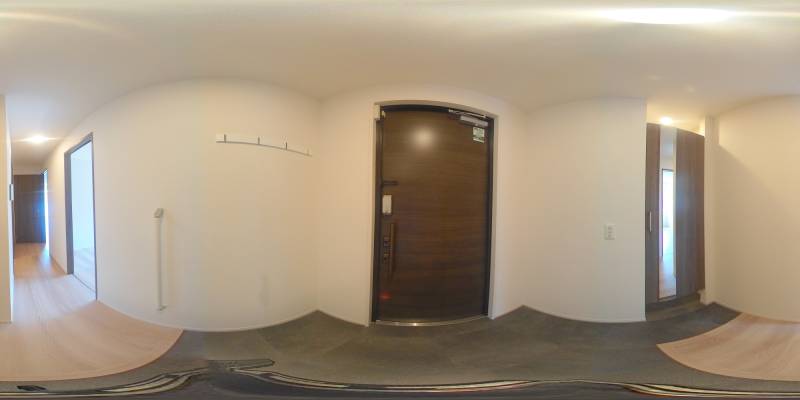 パノラマ画像玄関