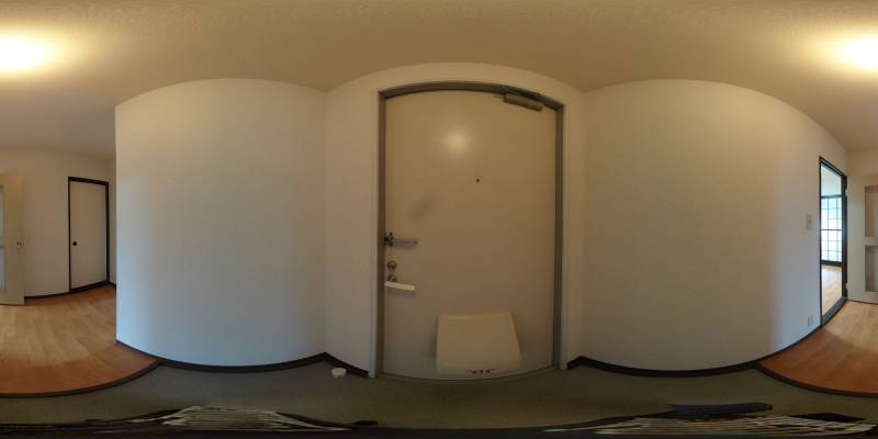 パノラマ画像玄関