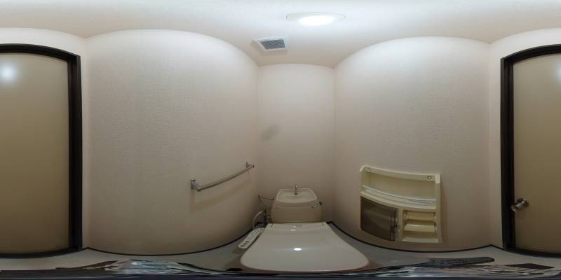 パノラマ画像トイレ