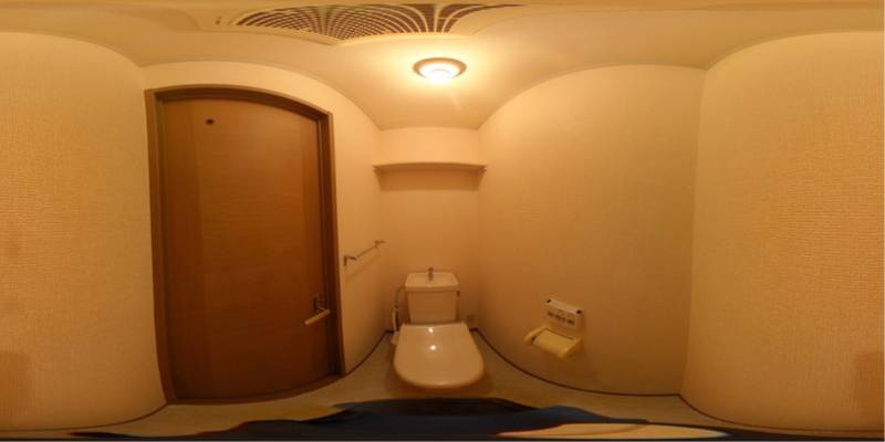 パノラマ画像トイレ