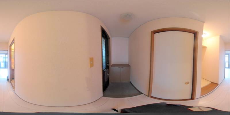 パノラマ画像玄関