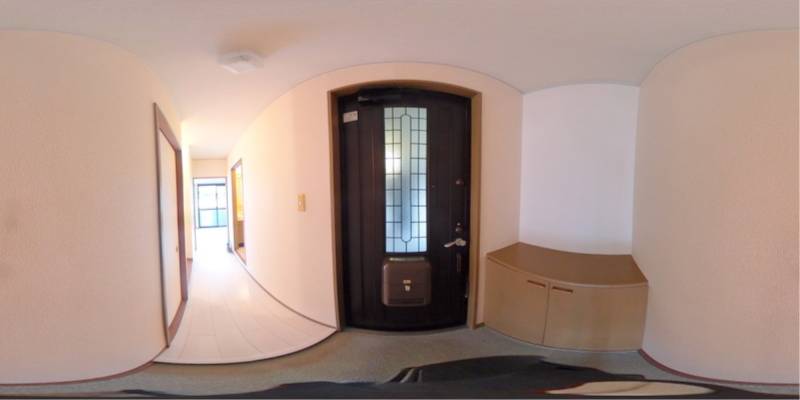 パノラマ画像玄関