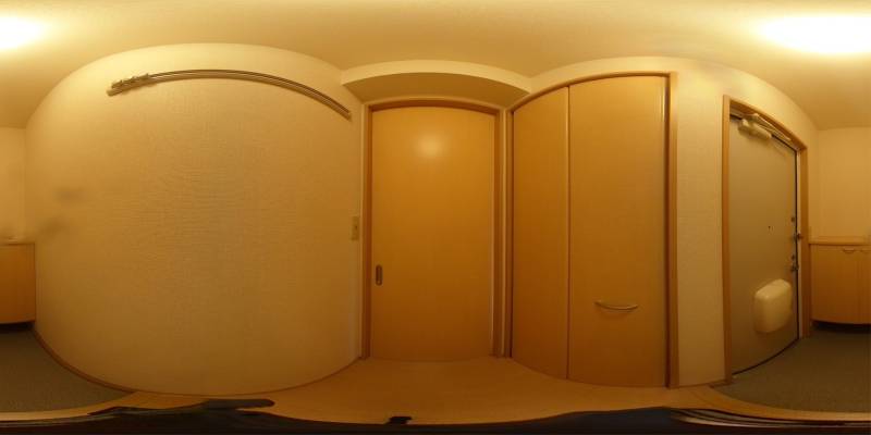 パノラマ画像玄関