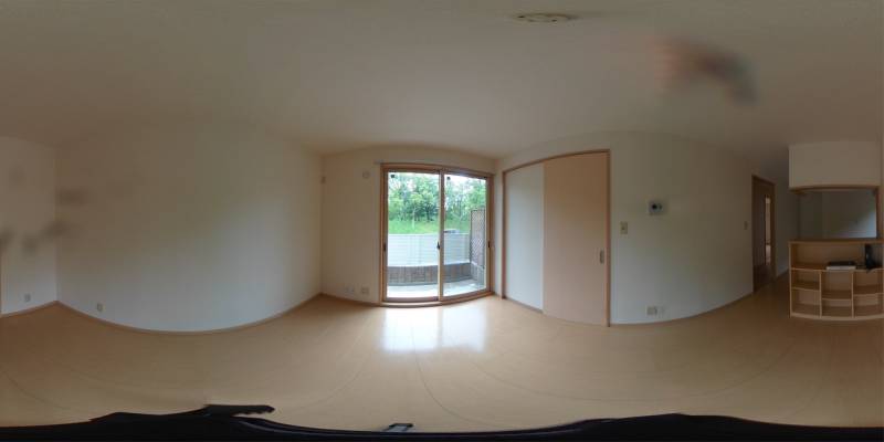 パノラマ画像リビング