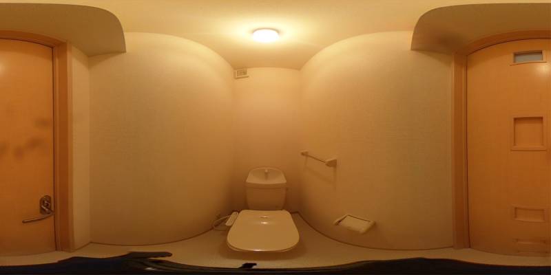 パノラマ画像トイレ