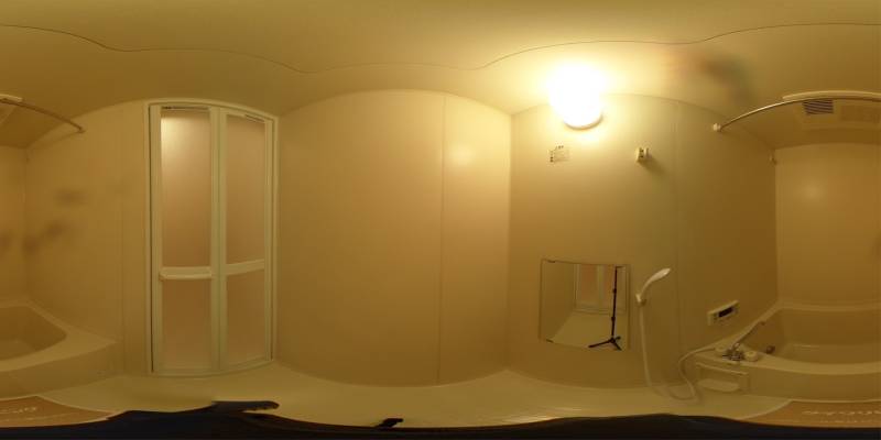 パノラマ画像バスルーム