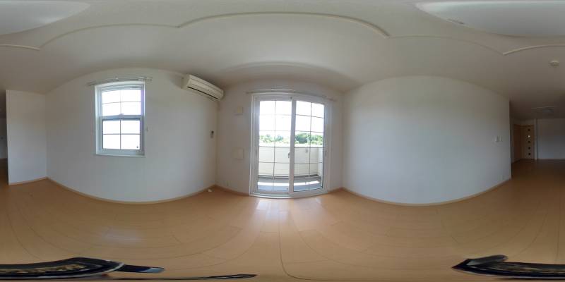 パノラマ画像リビング