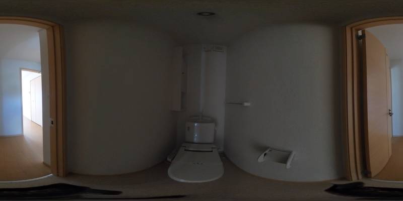 パノラマ画像トイレ