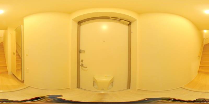 パノラマ画像玄関