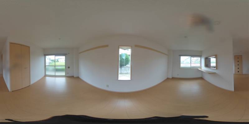 パノラマ画像リビング