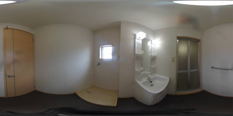 パノラマ画像洗面所