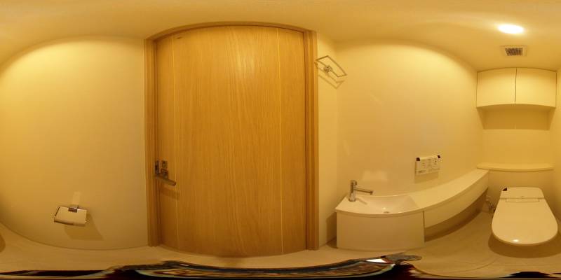 パノラマ画像トイレ