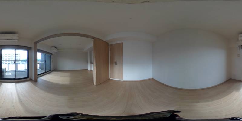 パノラマ画像洋室