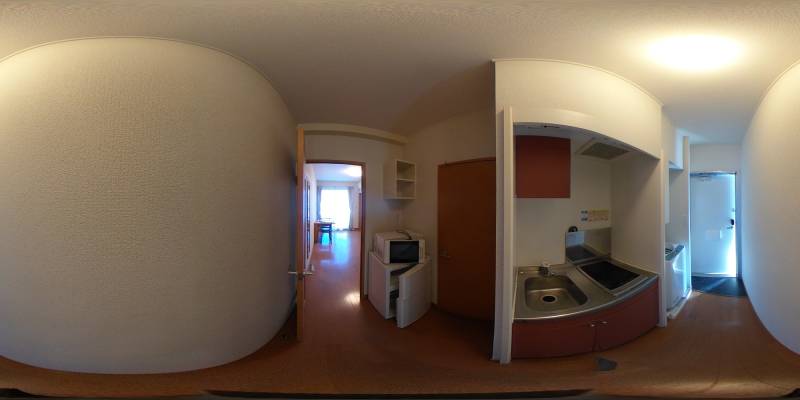 パノラマ画像キッチン