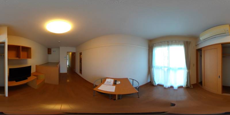 パノラマ画像洋室