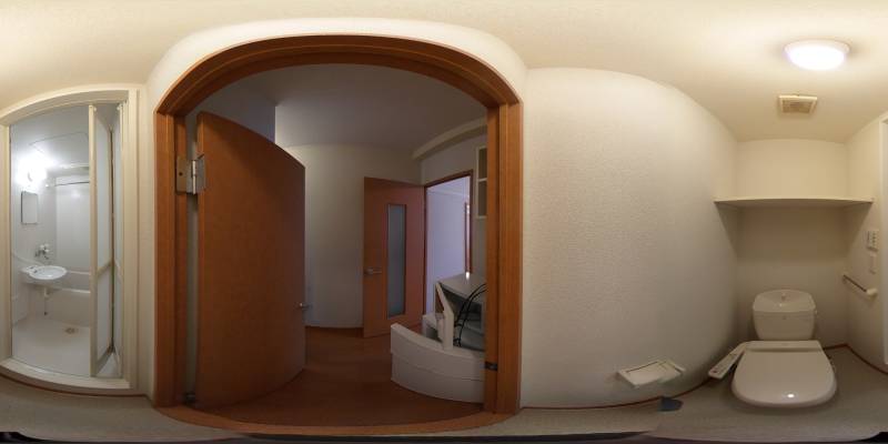 パノラマ画像トイレ