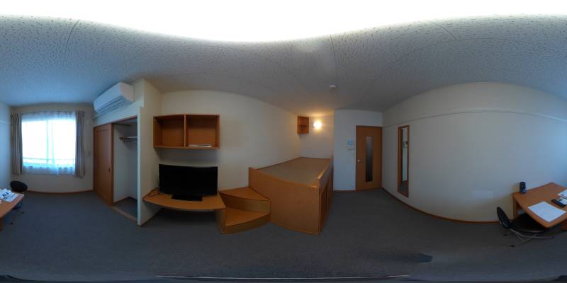 パノラマ画像洋室