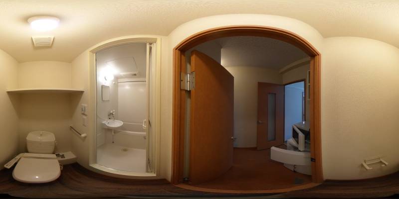 パノラマ画像トイレ