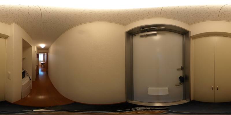 パノラマ画像玄関