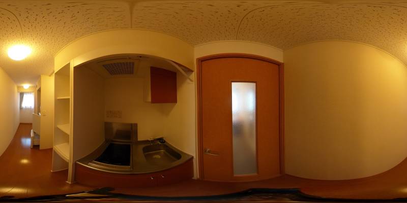 パノラマ画像キッチン