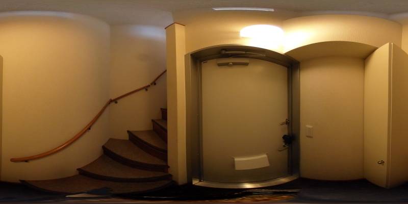 パノラマ画像玄関