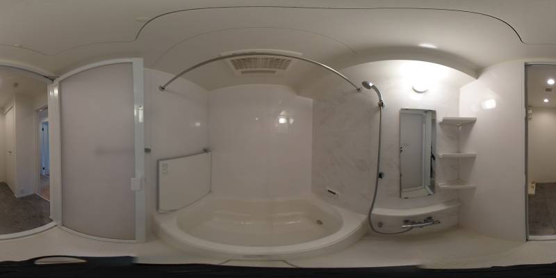パノラマ画像バスルーム