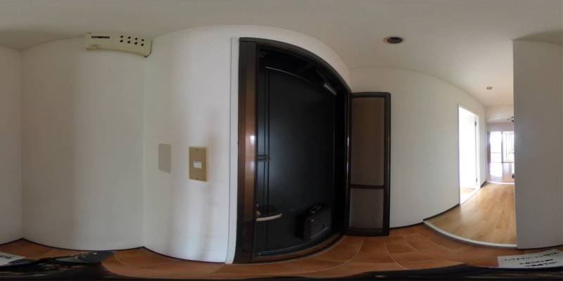 パノラマ画像玄関